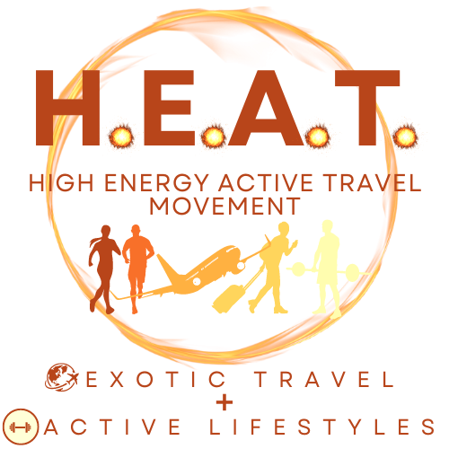 High Energy Active Travel Logo